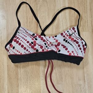 Nike Poka Dot Swim Top